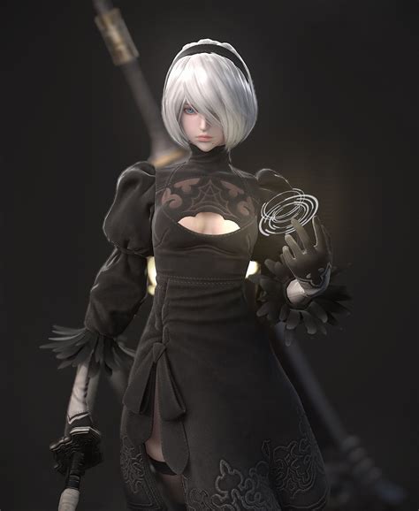 2b animated|ArtStation .